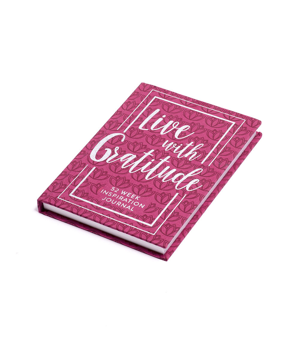 Inspiration 5x7 Gratitude Journal Recycled Paper