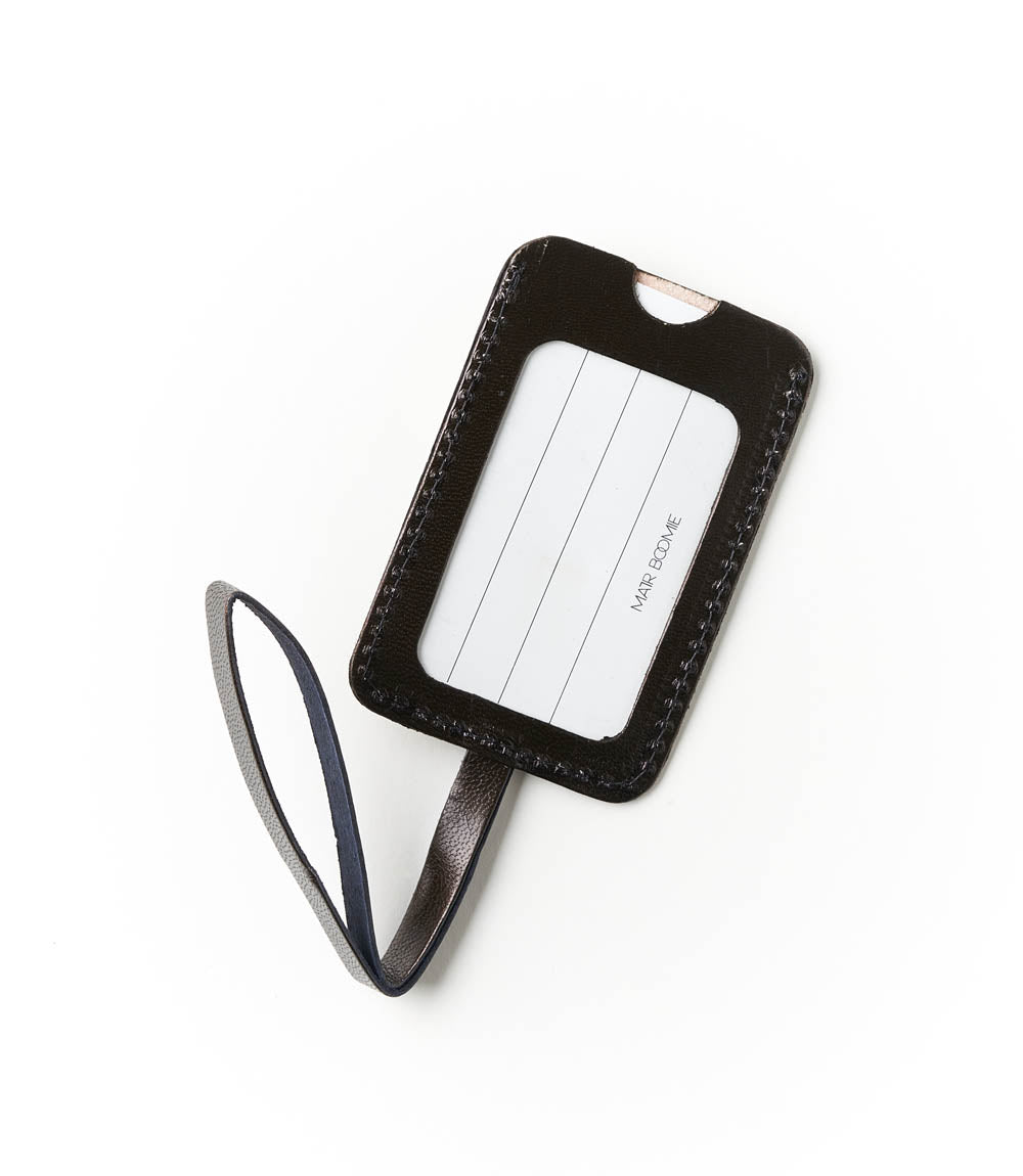 Fauna Wilderness Leather Luggage Tag - Cruelty-Free