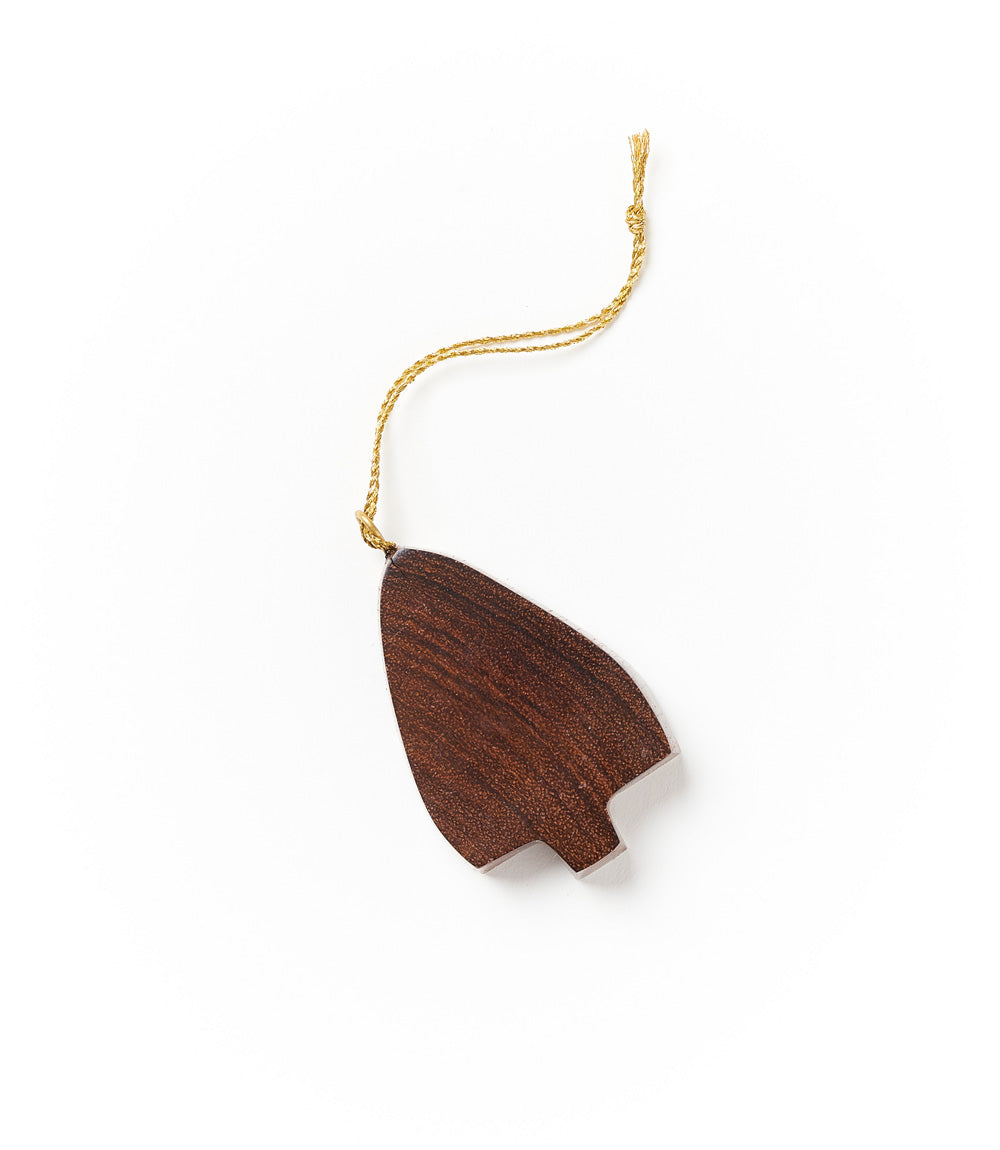 Hima Bindu Dove Tree Ornament - Hand Carved Wood