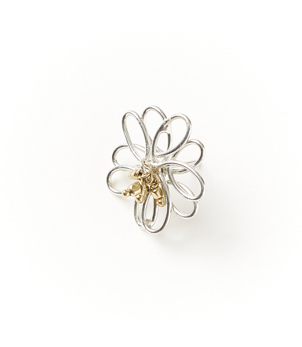 Kairavini Lotus Stud Earrings - Silver, Gold