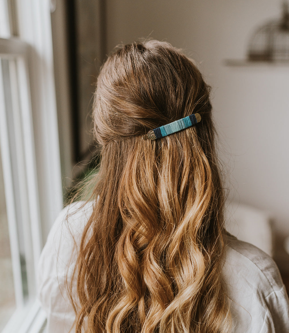 Kaia Barrette - Blue Thread Wrapped