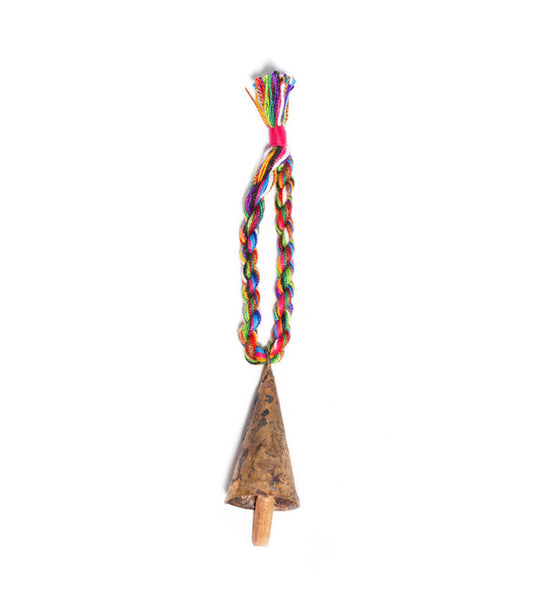 Rainbow Twist Multicolor Cone Bell Wind Chime - Handmade - Matr Boomie Wholesale