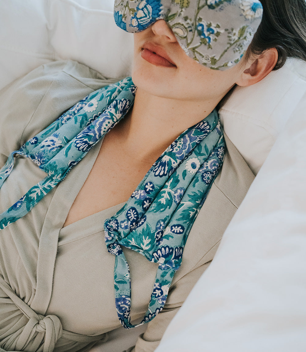 Aaram Neck Wrap Assorted - Lavender-Scented, Weighted, Microwavable