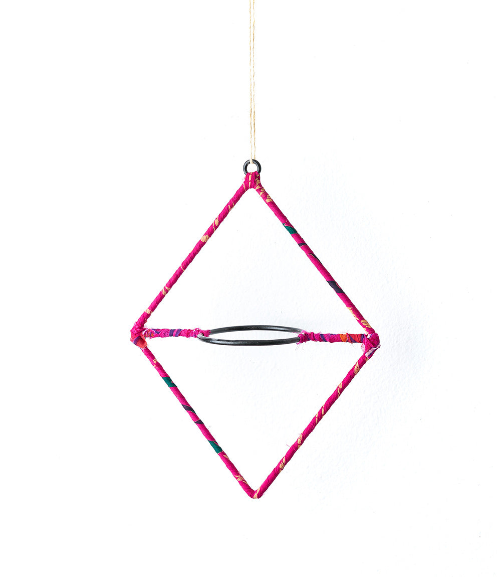 Sari Air Element Planter - Diamond Pot & Frame - wholesale.matrboomie.com