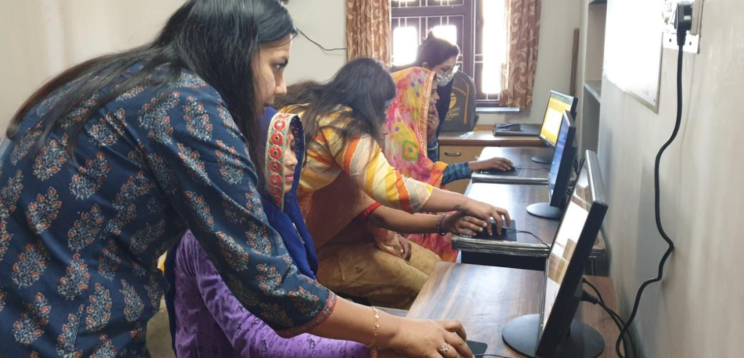 Empowering Blue Pottery Women Artisans: Computer Training Center