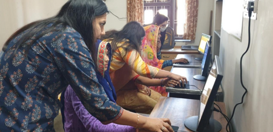 Empowering Blue Pottery Women Artisans: Computer Training Center