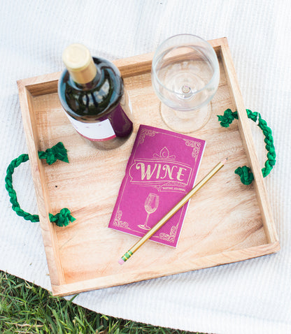 Wine Tasting Pocket Journal Recycled Paper