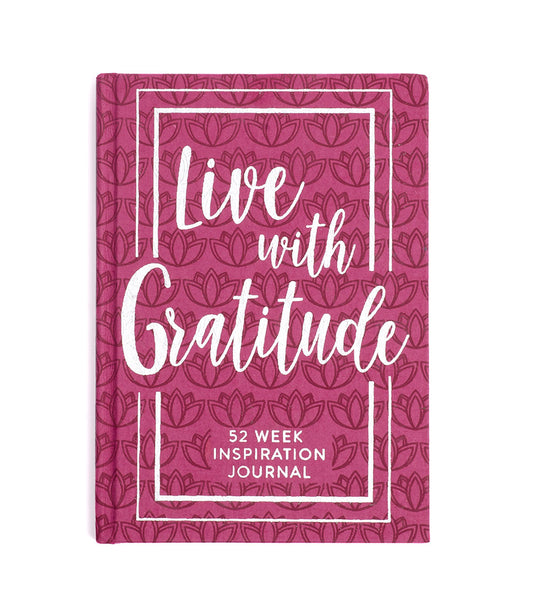 Inspiration 5x7 Gratitude Journal Recycled Paper