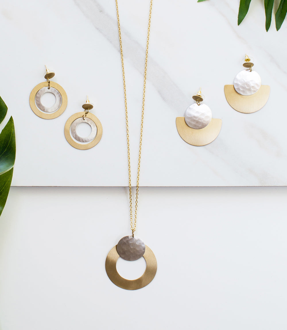 Vitana Art Deco Drop Earrings