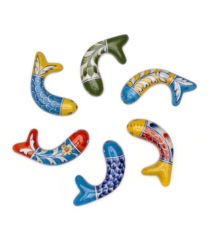 Jalini Fish Desk Accessory - Hand Painted, Assorted