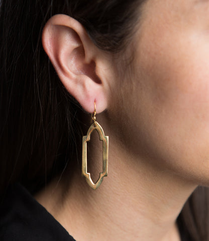Ashram Arch Drop Earrings