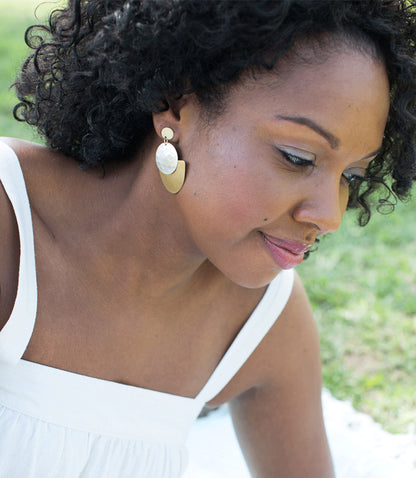 Vitana Art Deco Drop Earrings