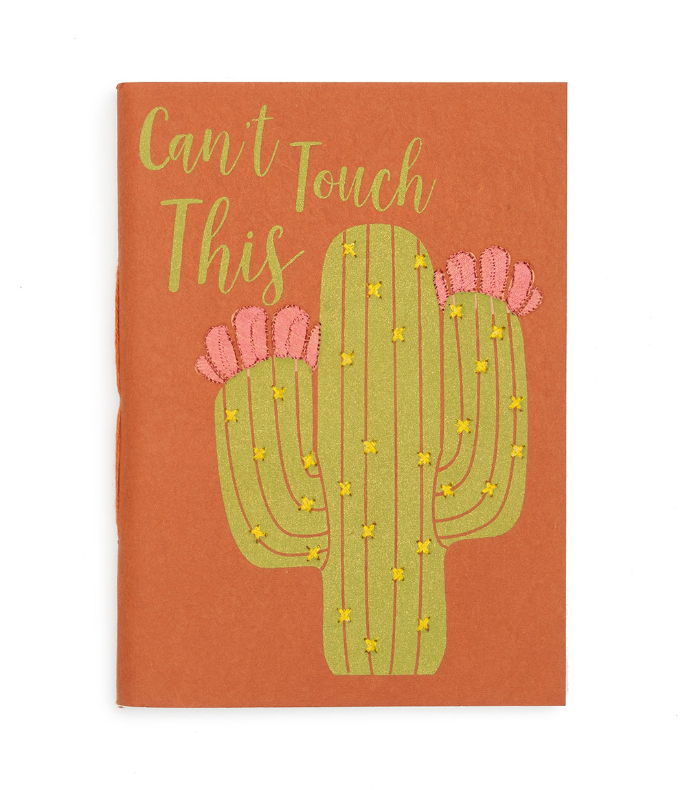 Sassy Cactus 5x7 Journal Recycled Paper