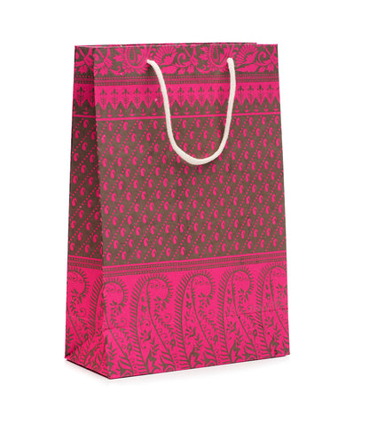 Recycled Paper Tall Gift Bag 15x10x4.5 - Assorted Eco-Friendly - Matr Boomie Wholesale