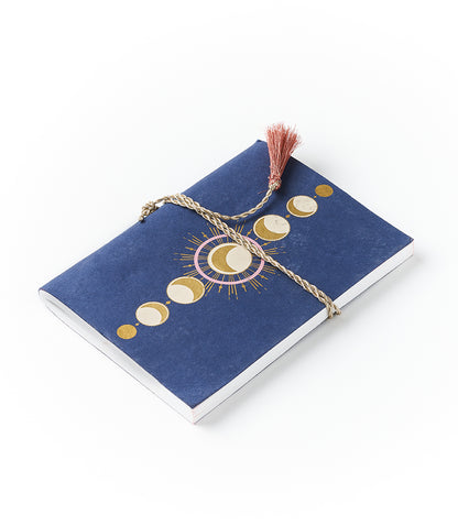 Indukala Moon Phase 5x7 Journal Recycled Paper