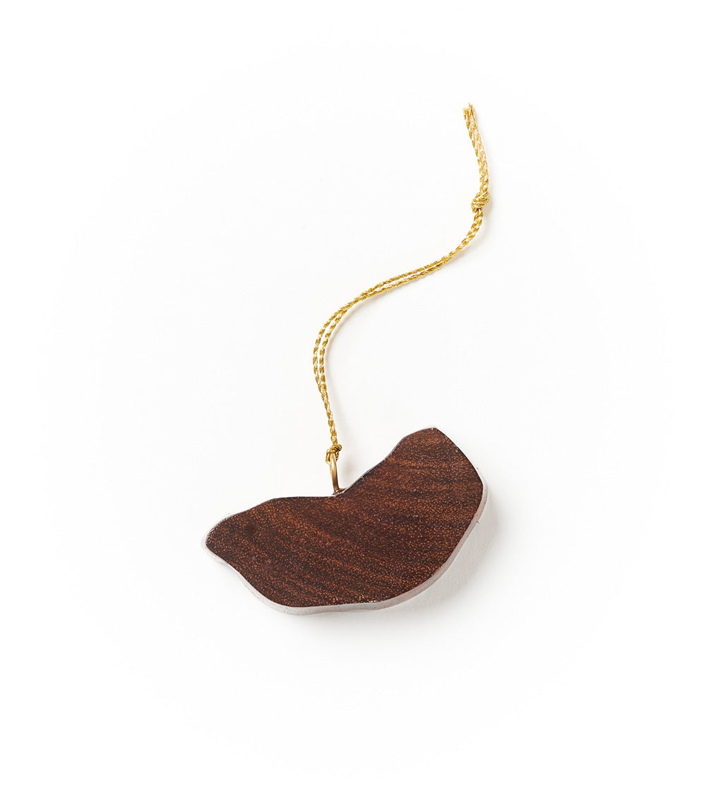 Hima Bindu Hope Dove Ornament - Hand Carved Indian Rosewood