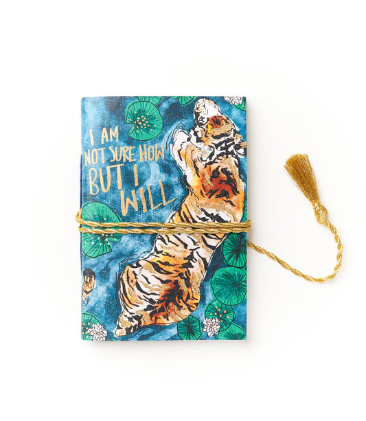 Sundara Tiger 4x6 Journal Recycled Paper