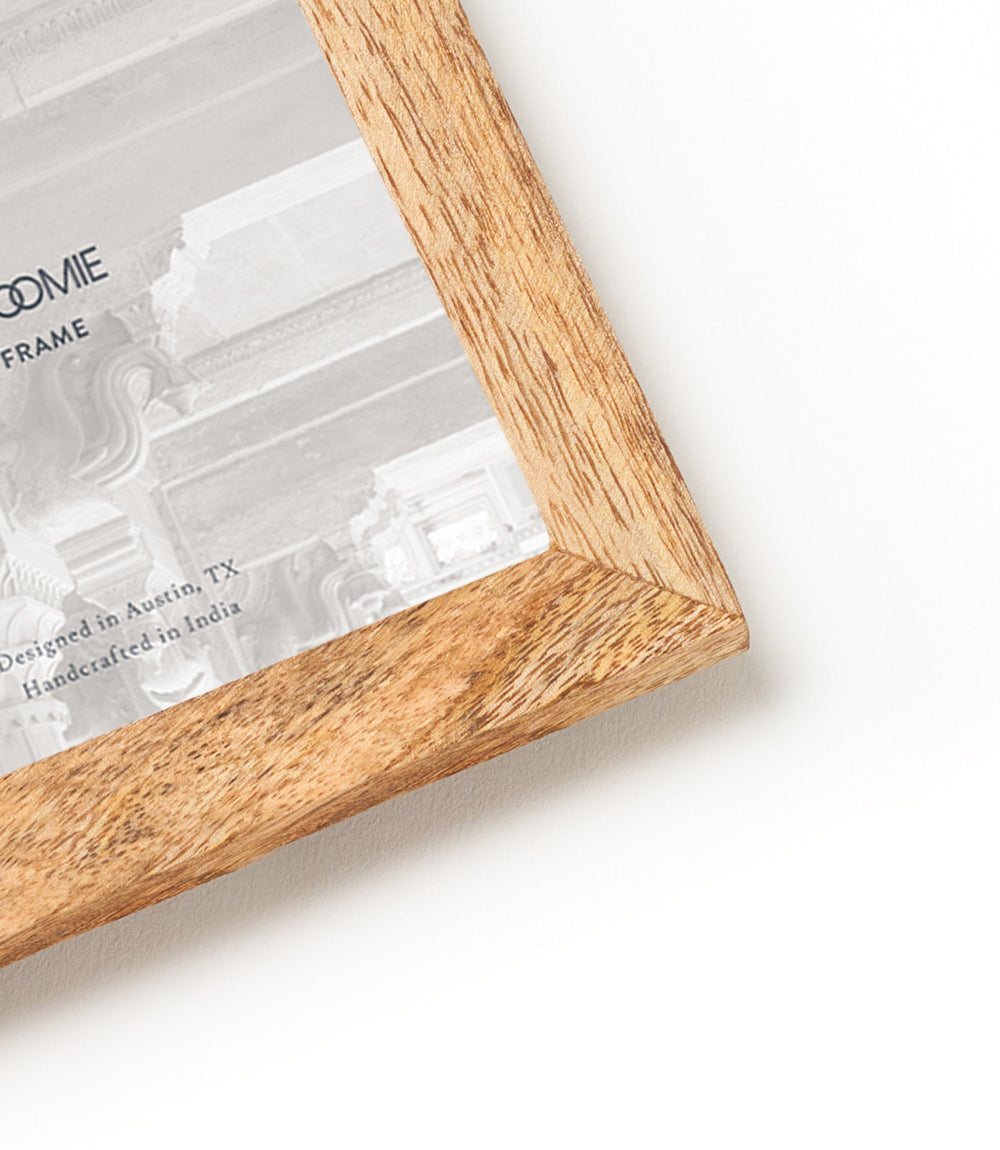 Bimala 6x6 Wood Quilling Card Frame - Handmade Fair Trade - Matr Boomie Wholesale