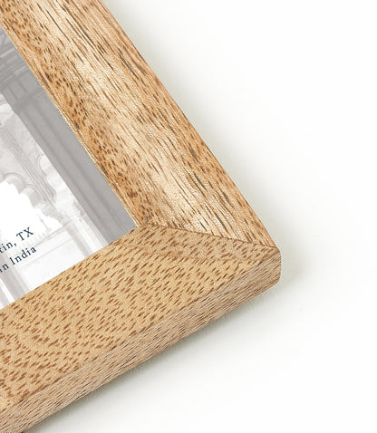 Bimala 2.5 x 3.5 Wooden Gift Enclosure Mini Quilling Card Frame