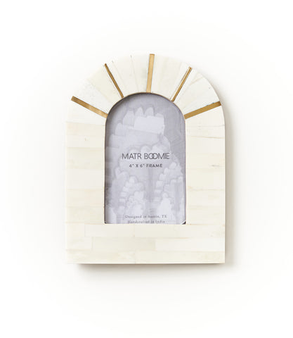 Vayu 4x6 Grayscale Picture Frame - Handcrafted Fair Trade