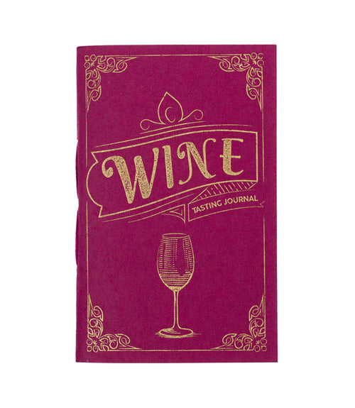 Wine Tasting Pocket Journal Recycled Paper