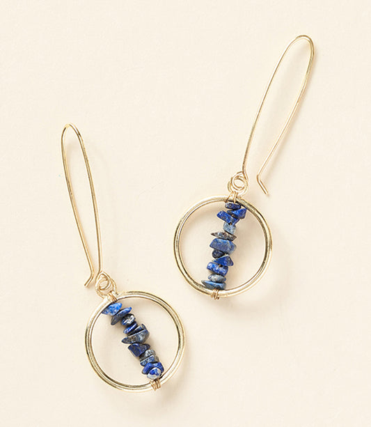 Shamani Sodalite Drop Earrings