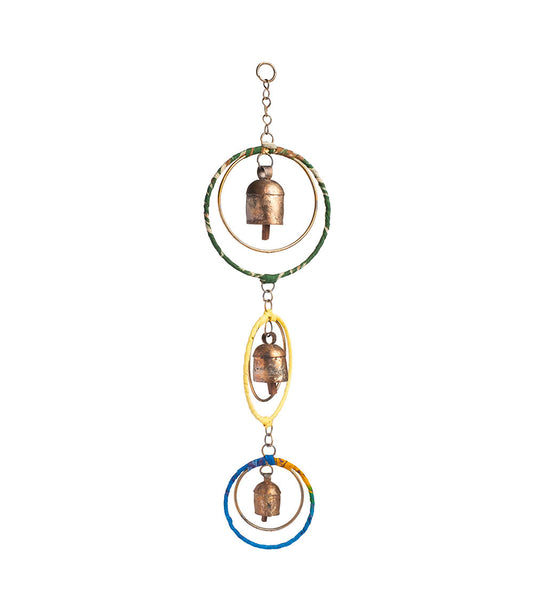 Ushas Dawn Sari Long Bell Wind Chime - Patio Decor