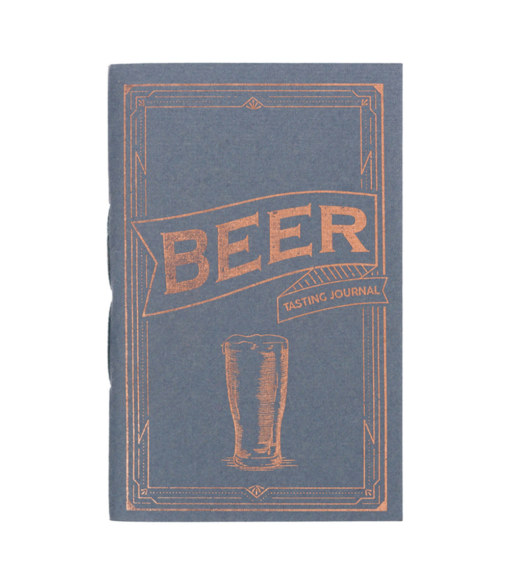 Beer Tasting Pocket Journal Recycled Paper