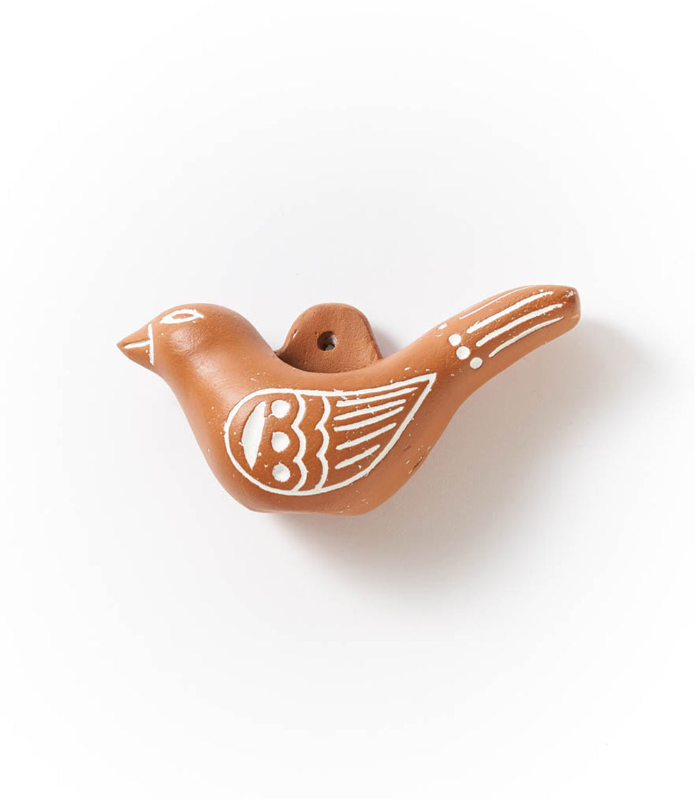 Vasanta Bird Hanging Wall Planter - Terracotta