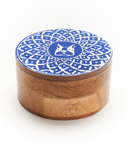 Caru Dog Wooden Pivot Box - Handmade, Fair Trade