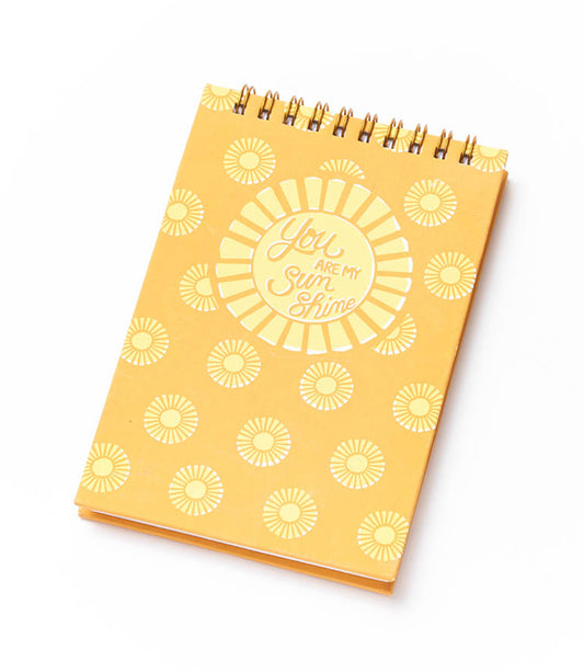 Anju Sunshine 4x6 Spiral Notebook Recycled Paper - Matr Boomie Wholesale