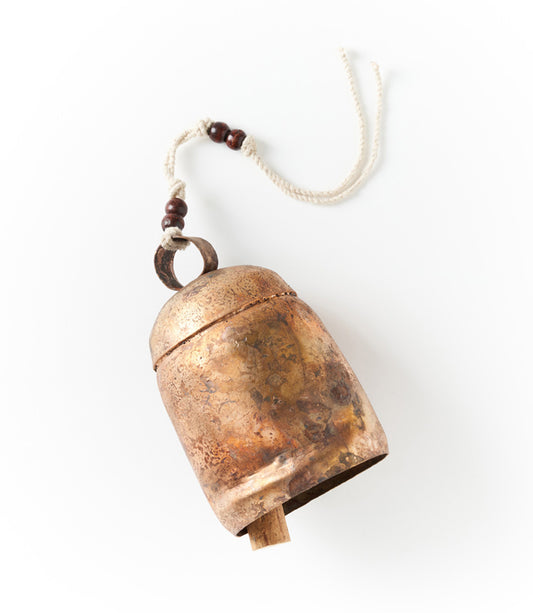 6.5" Rustic Noah Cow Bell Wind Chime - Hand Tuned - Matr Boomie Wholesale