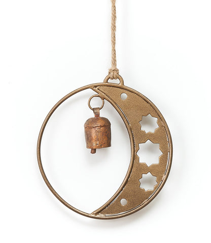 Devani Moon and Stars Bell Wind Chime