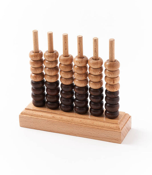 Four-in-a-Row Game (circles) - Handcrafted Wood