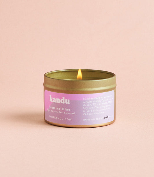 Jasmine Lilac 3oz Candle - Matr Boomie Wholesale