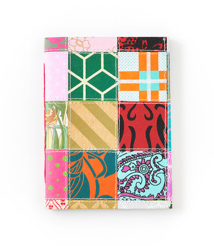 Chabila Lotus 4x6 Leather Journal - Refillable Recycled Paper