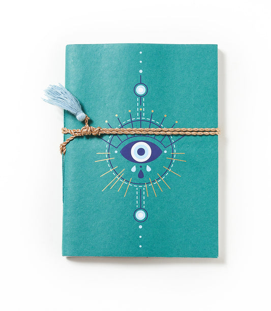 Drishti Evil Eye 5x7 Journal Recycled Paper