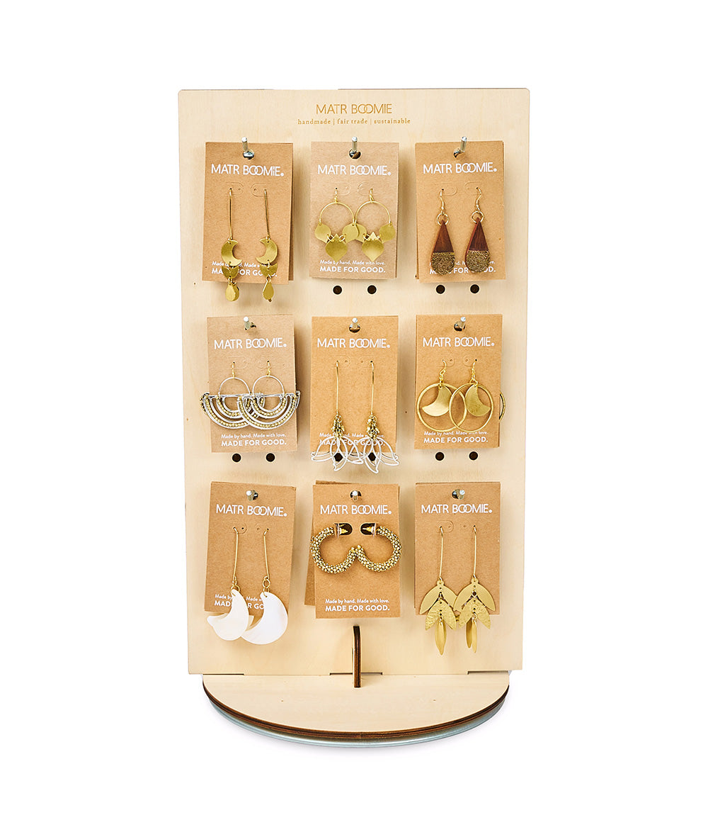 Slim Rotating Earring Display Starter Kit