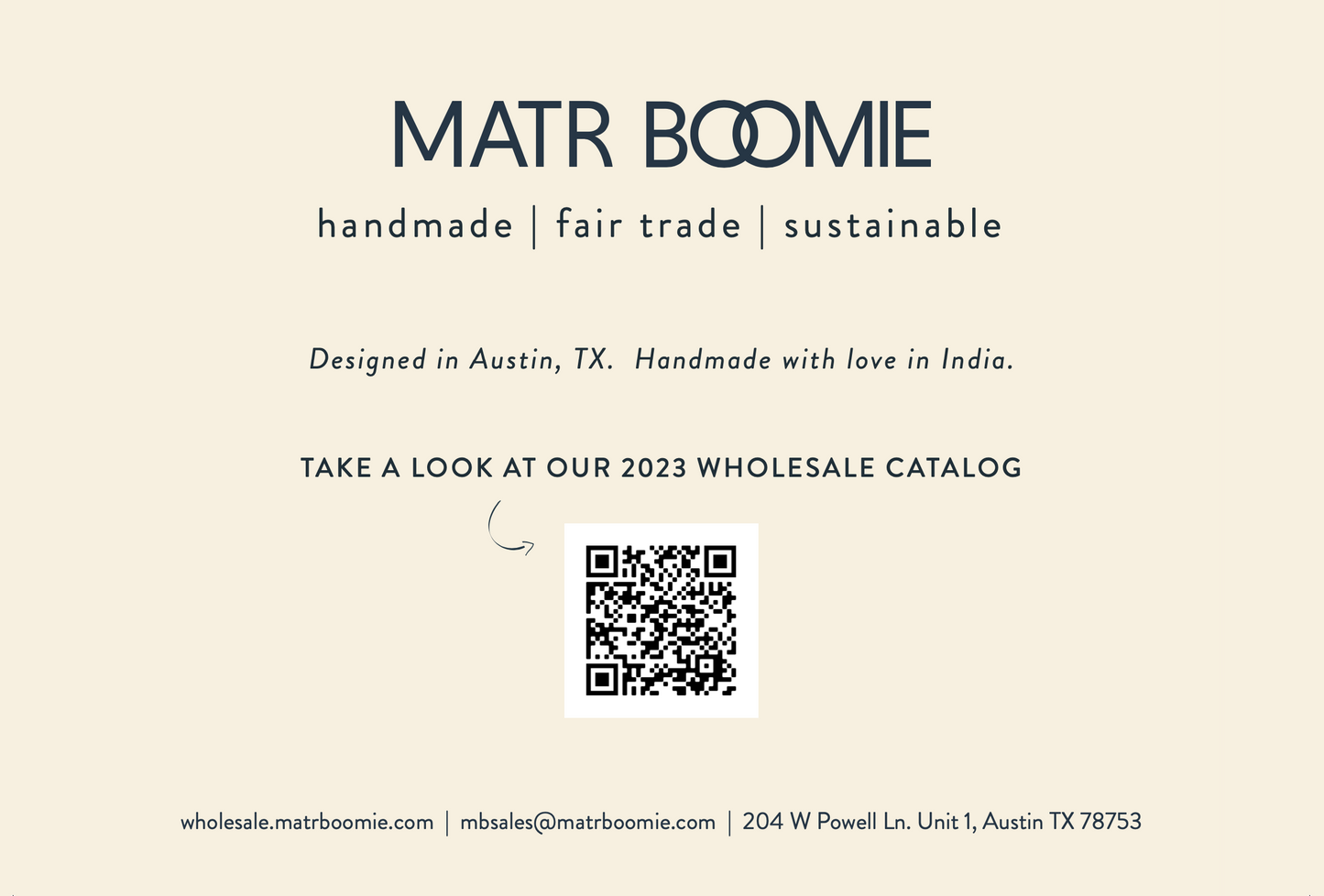 QR Code Catalog