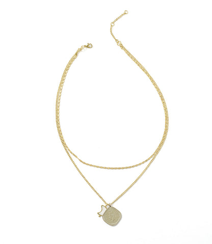 Sikka Coin Pendant Necklace