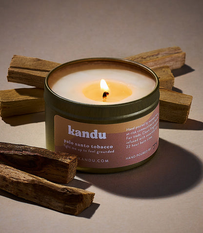 Palo Santo Tobacco 3oz Candle