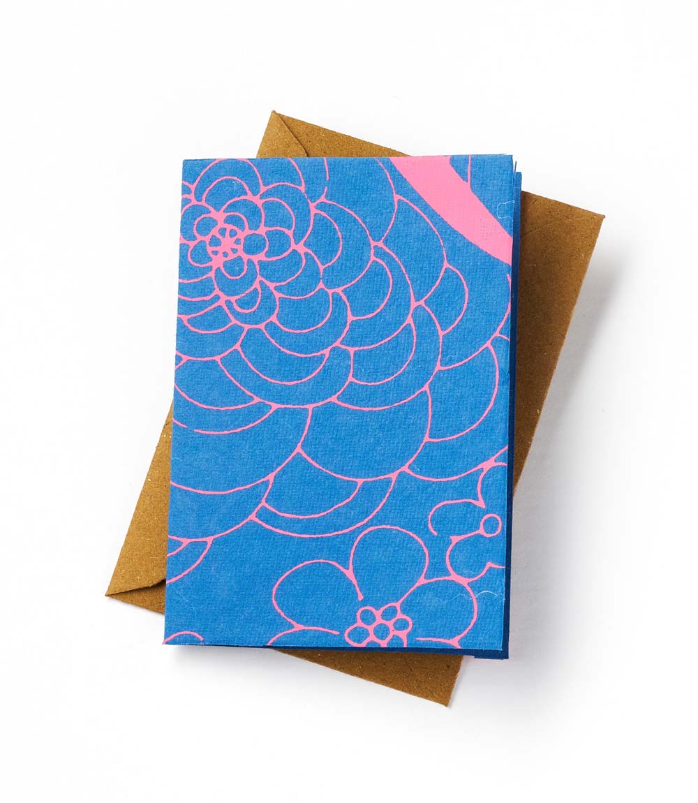 Nikhila 2.75x4 Individually Wrapped Note Cards, Recycled Paper - Assorted