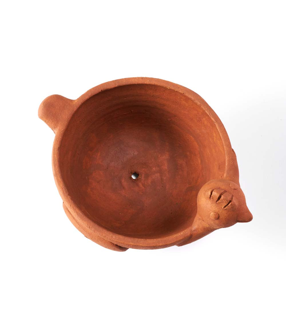 Rakshana Chicken Plant Pot - Terracotta