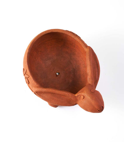 Rakshana Rabbit Plant Pot - Terracotta