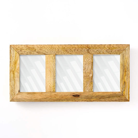 Triple Picture Frame  2.5" x 3.5"