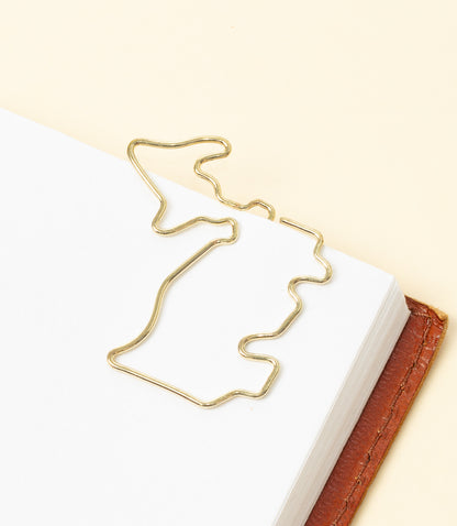 Michigan State Wire Bookmark