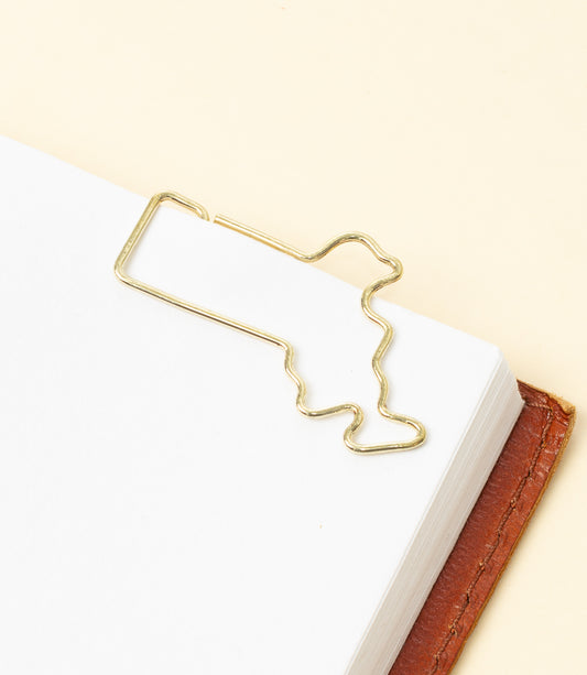 Massachusetts State Wire Bookmark