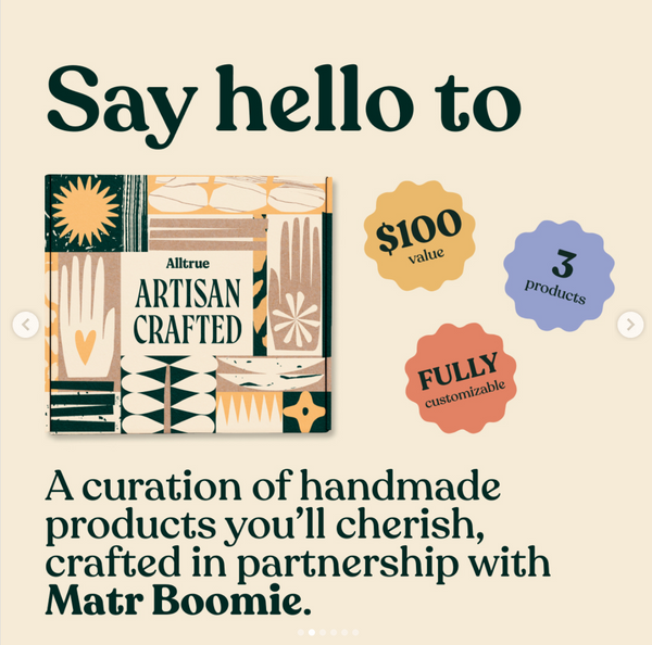 Longtime partner Alltrue launches an artisan box