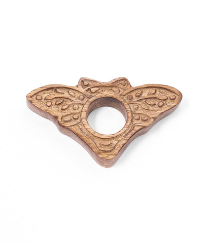 Bee Thumb Book Page Holder - Hand Carved Wood