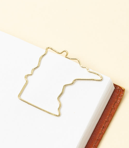 Minnesota State Wire Bookmark